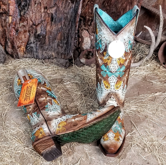 NIB Corral cowboy boots 6.5M - Picture 2 of 7